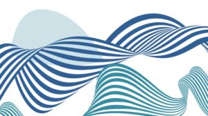 Graphic swirling to represent leadership in disruption and perpetual crisis