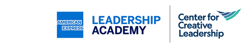 American Express Leadership Academy and the Center for Creative Leadership logos