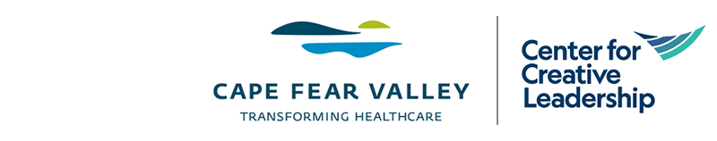 Cape Fear Valley Health and the Center for Creative Leadership logos