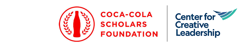 Coca-Cola Scholars Foundation and the Center for Creative Leadership logos