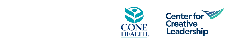 Cone Health and the Center for Creative Leadership logos