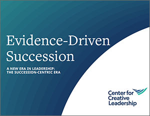 Evidence-Driven Succession report cover