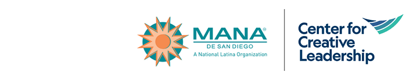 MANA de San Diego and the Center for Creative Leadership logos