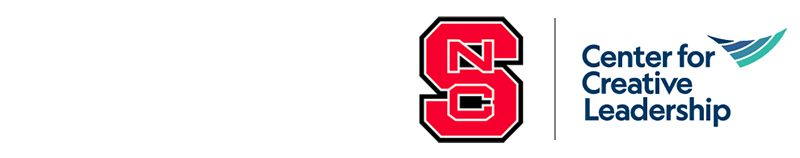 North Carolina State University (NCSU) and the Center for Creative Leadership logos
