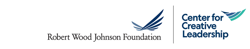 Robert Wood Johnson Foundation and the Center for Creative Leadership logos