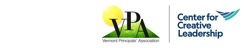 Vermont Principals' Assocation (VPA) and the Center for Creative Leadership logos